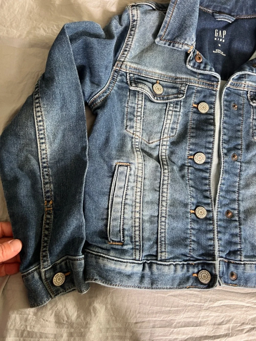 GAP Kids Dark Blue Denim Jacket